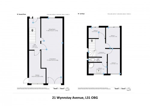 Floorplan for 21 Wynnstay Avenue, L31