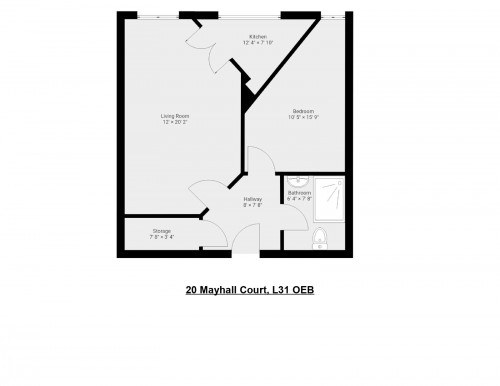 Floorplan for 20 Mayhall Court, L31