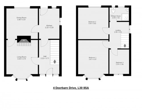 Floorplan for 4 Deerbarn Drive, L30