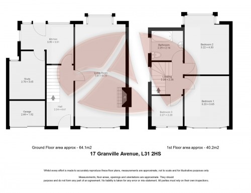 Floorplan for 17 Granville Avenue, L31