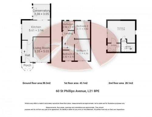 Floorplan for 60 St. Philips Avenue, L21