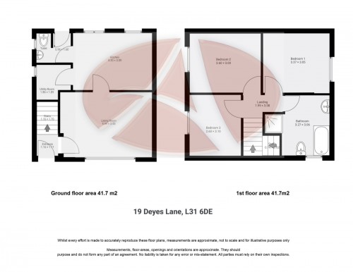 Floorplan for 19 Deyes Lane, L31