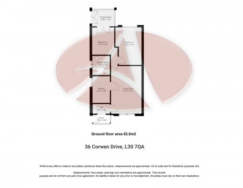 Floorplan for 36 Corwen Drive, L30