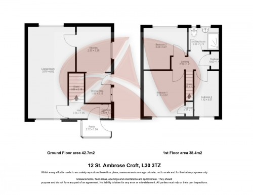 Floorplan for 2 St. Ambrose Croft, L30