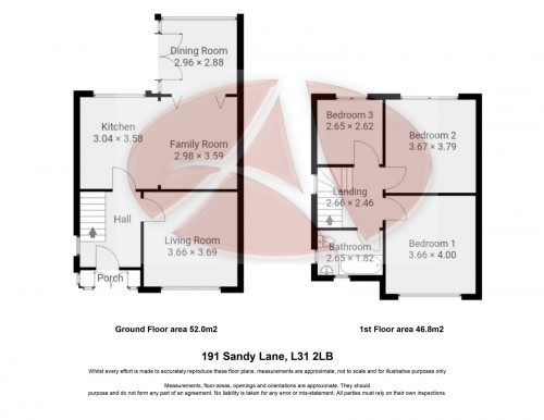 Floorplan for 191 Sandy Lane, L31