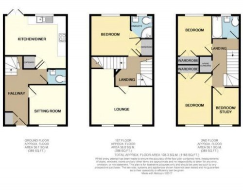 Floorplan for 8 Bluebell Close, L32