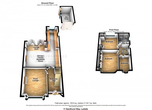 Floorplan for 11 Sandhurst Way, L31