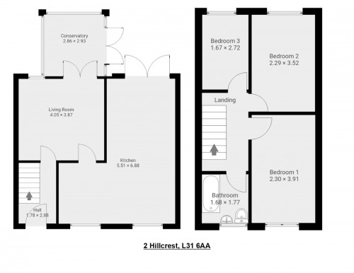 Floorplan for 2 Hillcrest, L31