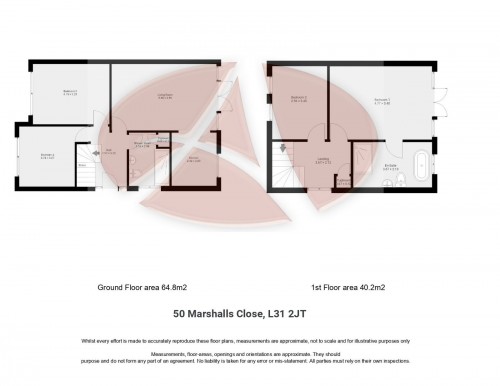 Floorplan for 50 Marshalls Close, L31