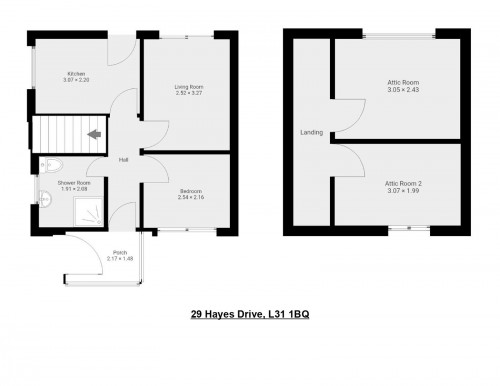 Floorplan for 29 Hayes Drive, L31