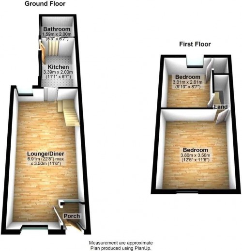 Floorplan for 56 Kingswood Avenue, L9