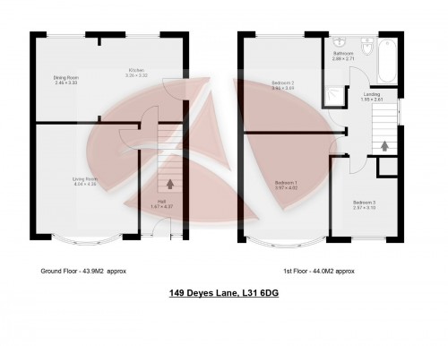 Floorplan for 149 Deyes Lane, L31