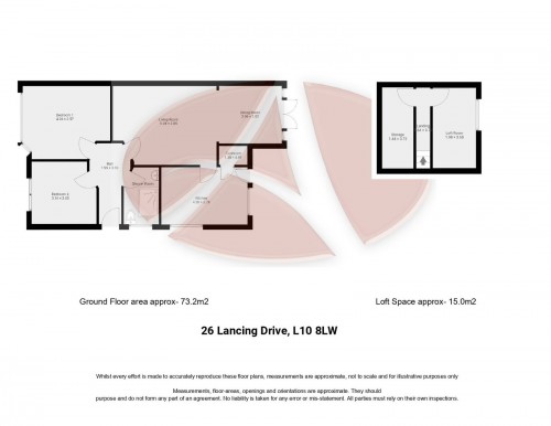 Floorplan for 26 Lancing Drive, L10