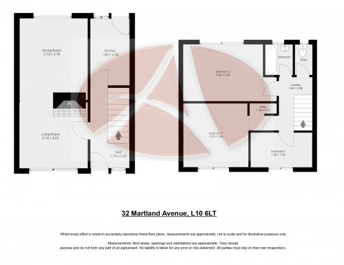 Floorplan for 32 Martland Avenue, L10