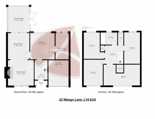 Floorplan for 32 Wango Lane, L10