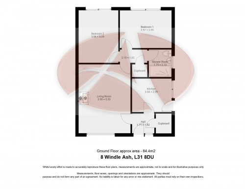 Floorplan for 8 Windle Ash, L31