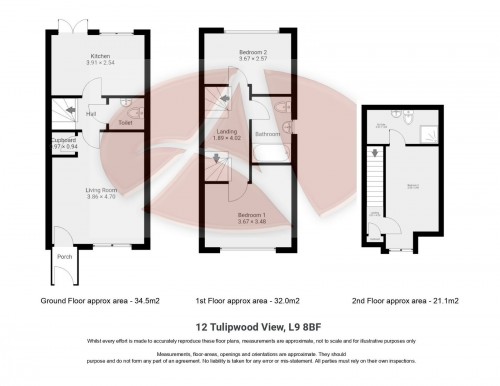 Floorplan for 12 Tulipwood View, L9