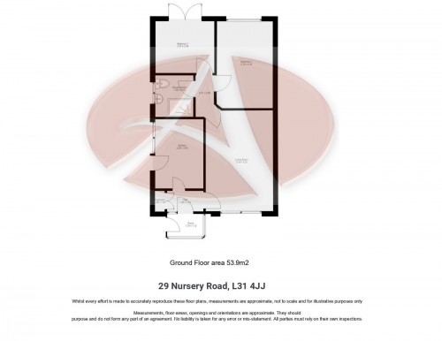 Floorplan for 29 Nursery Road, L31