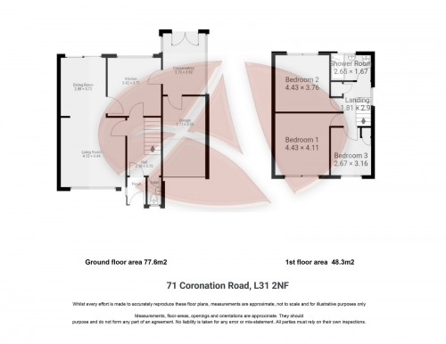 Floorplan for 71 Coronation Road, L31